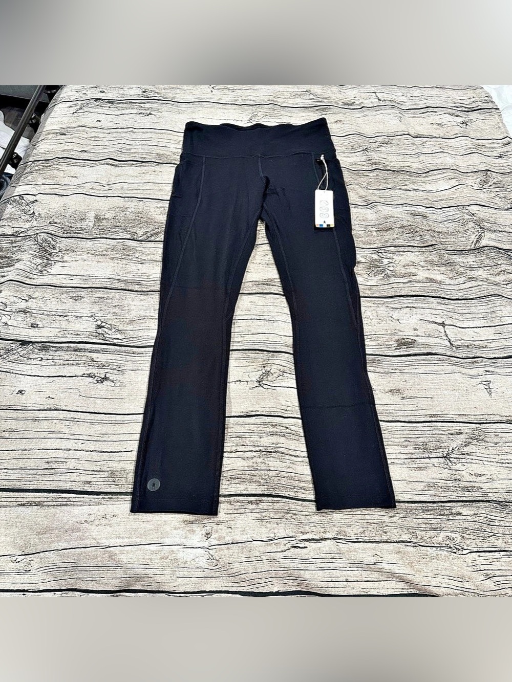 Smartwool Women's Active Wool Blend Active Leggings in Black Size Large nwt